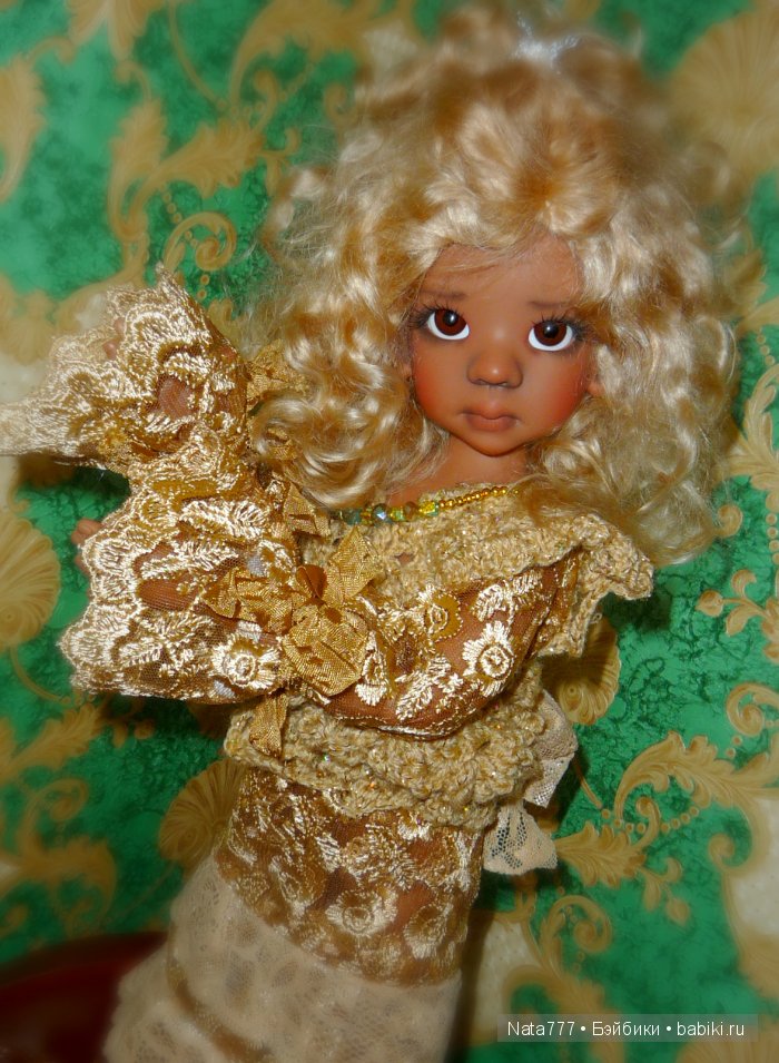 Золотая Талиссочка — Куклы Kaye Wiggs (Кайе Виггс): авторские BJD (БЖД) (фото 6)