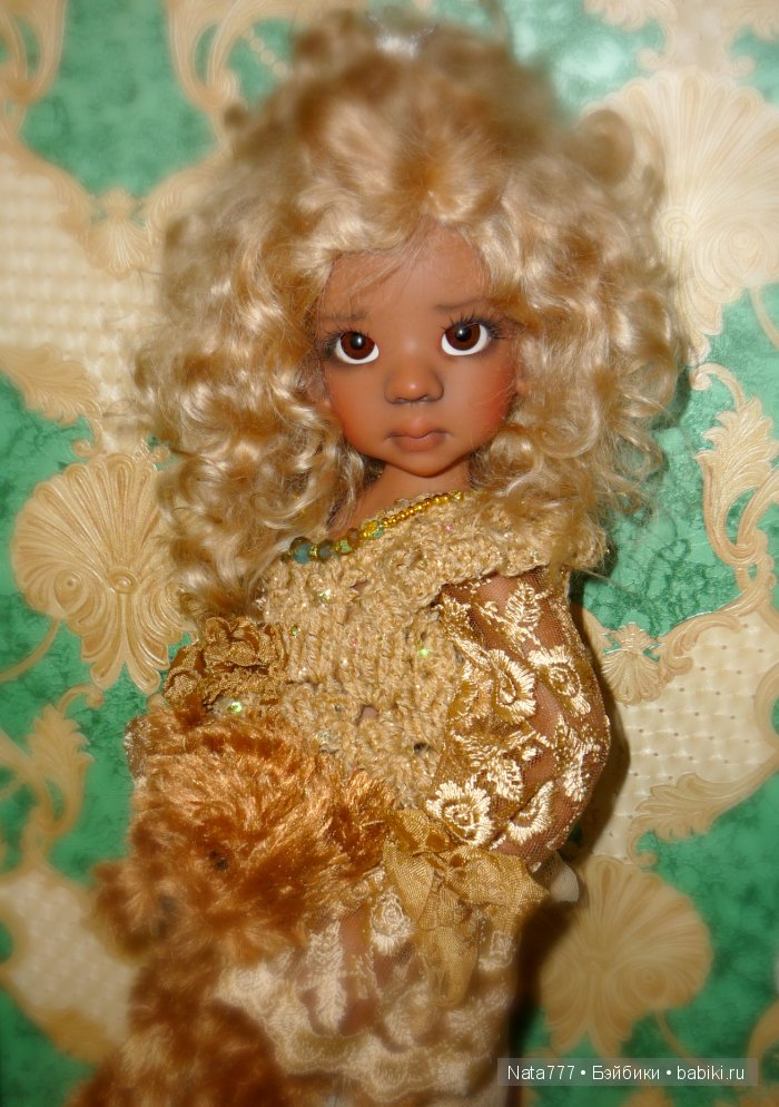 Золотая Талиссочка — Куклы Kaye Wiggs (Кайе Виггс): авторские BJD (БЖД) (фото 10)