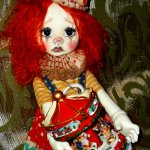 Моя красавица Wendy с клоунским и авторским лицом от Nikki Britt