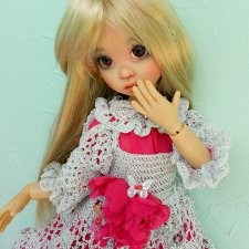 Моя свежая роза в серебре