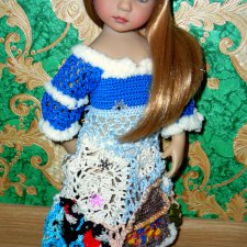 "Зимняя сказка" Новый наряд для кукол Little Darling