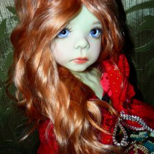 Зеленая Мориса и её сказочный яркий образ! Часть 1