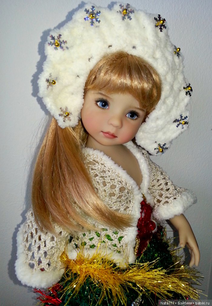 Зимняя фантазия — Куклы Dianna Effner (Эффнер) из винила: Little Darling