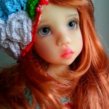 Новый мэйк ап для моей светлой Мисси от Kaye Wiggs