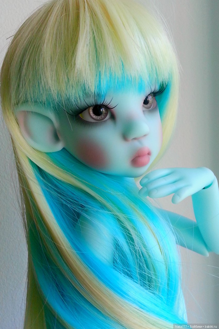 Моя голубая богиня Микки от Kaye Wiggs