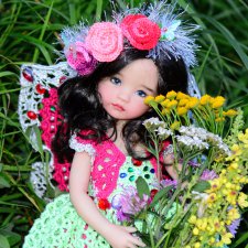 Новый наряд летней феи для кукол Little Darling