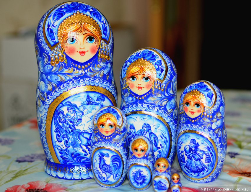 Матрешка — Коллекционные куклы разных авторов (Разное): редкие бренды (фото 8)