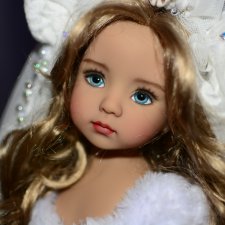 Роскошный свадебный наряд для кукол Little Darling