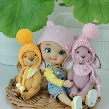 Мои зайчики🐰