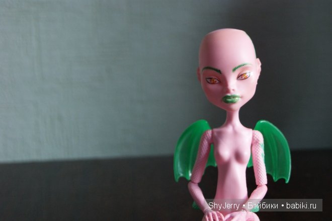 Ящерка. Маленькая эволюция. Monster High, GrotesqueDoll (фото 2)