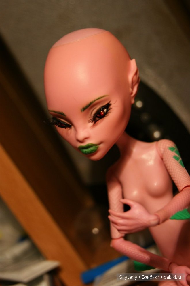 Ящерка. Маленькая эволюция. Monster High, GrotesqueDoll (фото 6)
