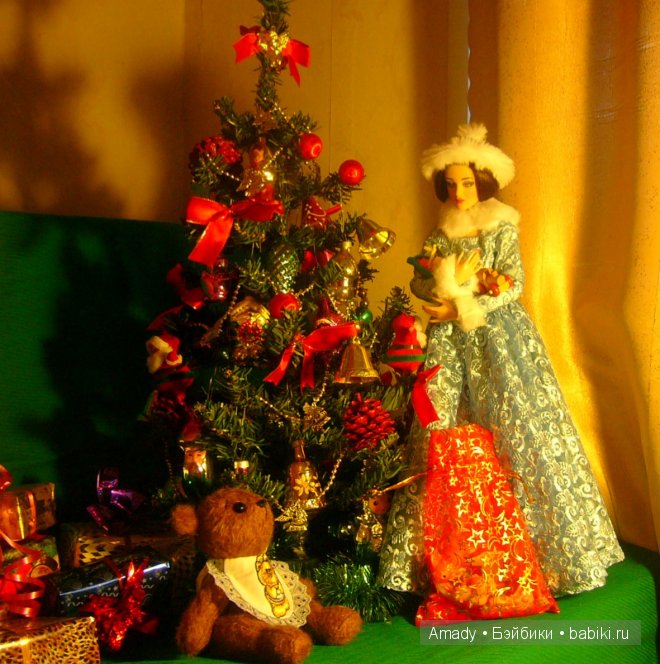 Снегурочка поздравляет малышей