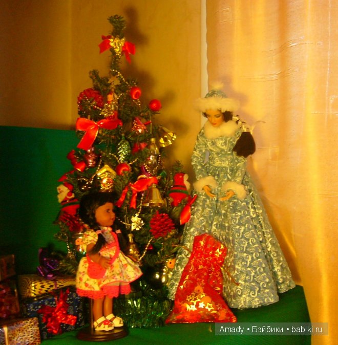 Снегурочка поздравляет малышей (фото 4)