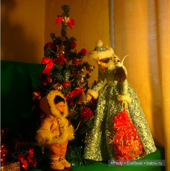 Снегурочка поздравляет малышей (фото 2)