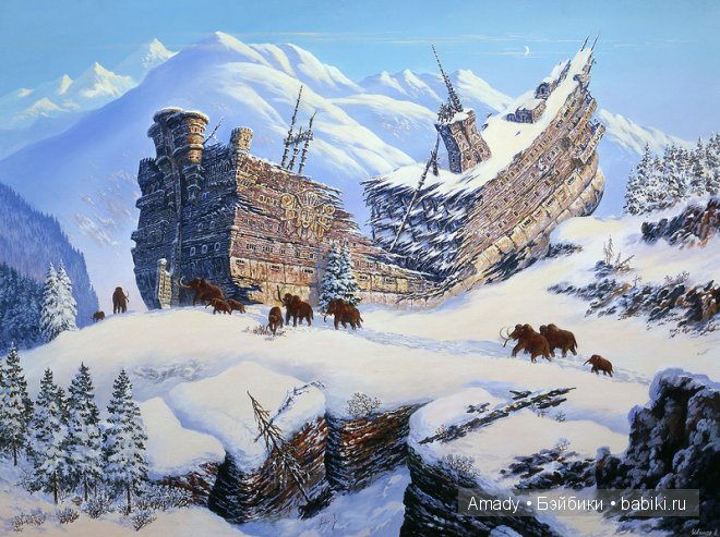 Славянский фэнтези мир в картинах Всеволода Борисовича Иванова