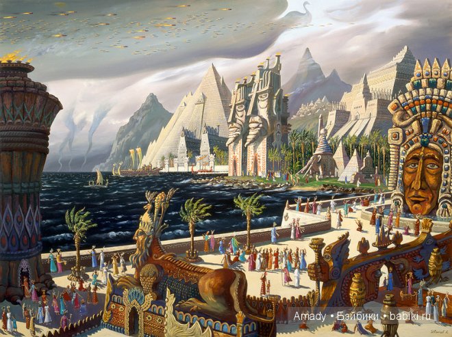 Славянский фэнтези мир в картинах Всеволода Борисовича Иванова