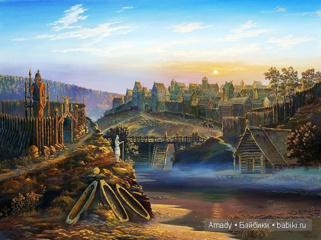 Славянский фэнтези мир в картинах Всеволода Борисовича Иванова
