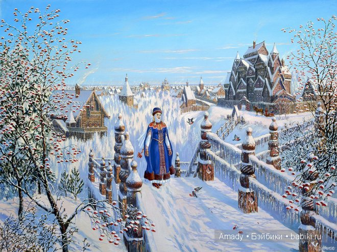 Славянский фэнтези мир в картинах Всеволода Борисовича Иванова
