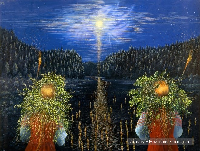 Славянский фэнтези мир в картинах Всеволода Борисовича Иванова