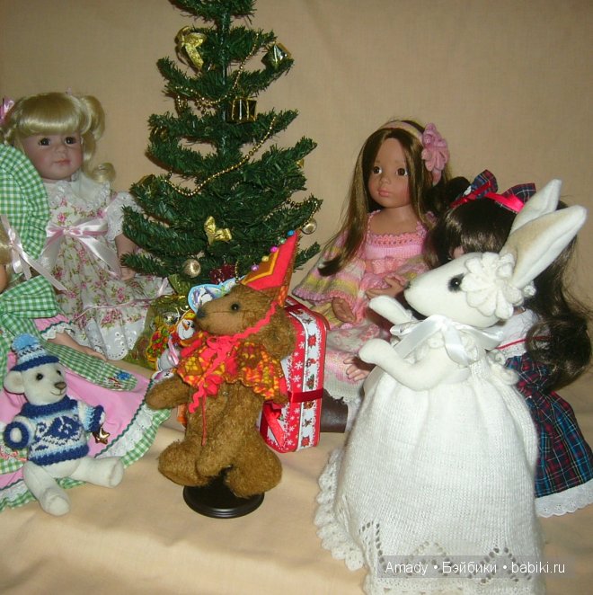Наша новогодняя елочка — Куклы Gotz (Готц): Ханна