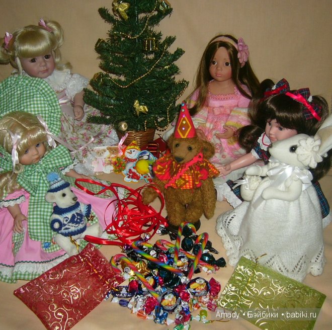 Наша новогодняя елочка — Куклы Gotz (Готц): Ханна