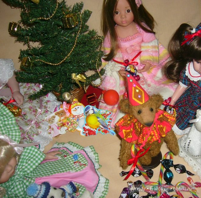 Наша новогодняя елочка — Куклы Gotz (Готц): Ханна