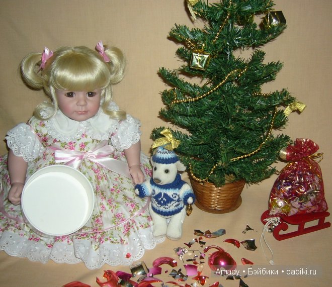 Наша новогодняя елочка — Куклы Gotz (Готц): Ханна