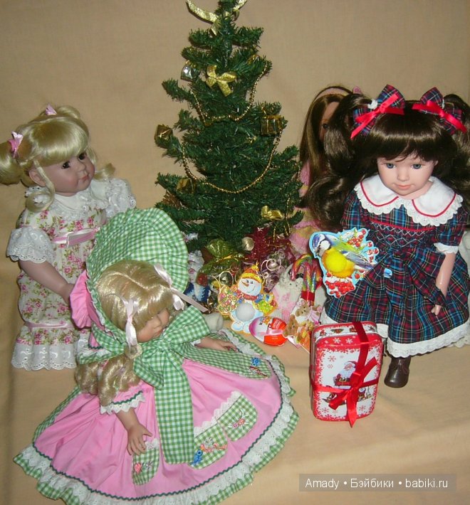 Наша новогодняя елочка — Куклы Gotz (Готц): Ханна