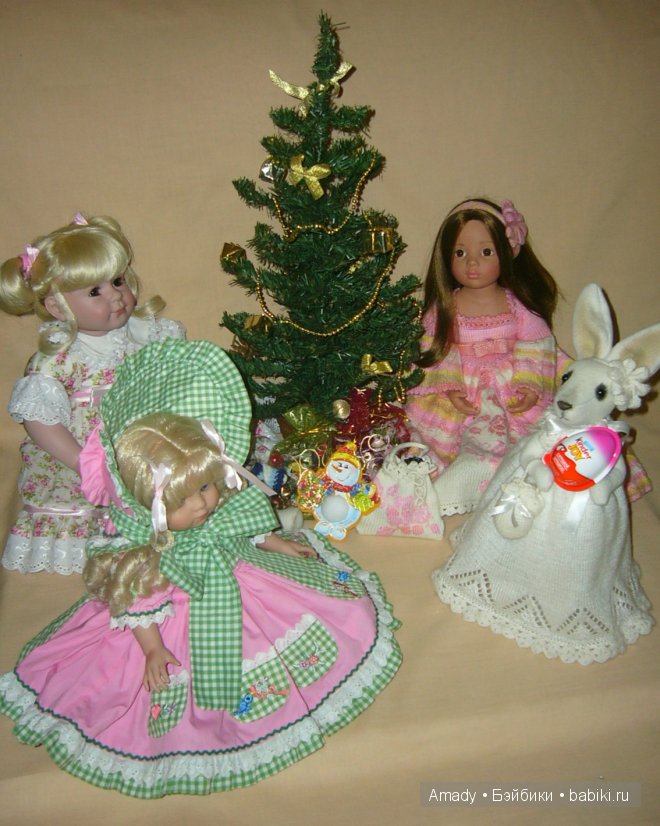 Наша новогодняя елочка — Куклы Gotz (Готц): Ханна