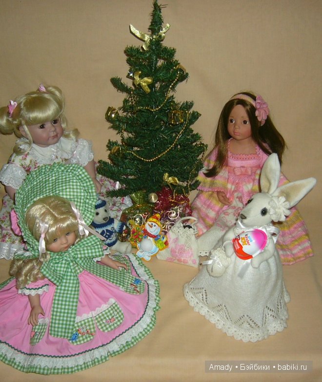 Наша новогодняя елочка — Куклы Gotz (Готц): Ханна