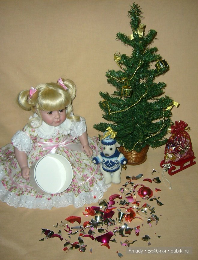 Наша новогодняя елочка — Куклы Gotz (Готц): Ханна