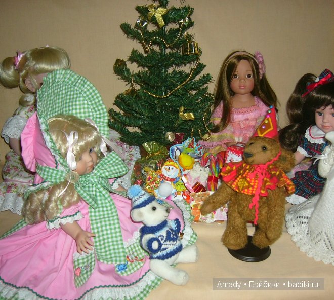 Наша новогодняя елочка — Куклы Gotz (Готц): Ханна