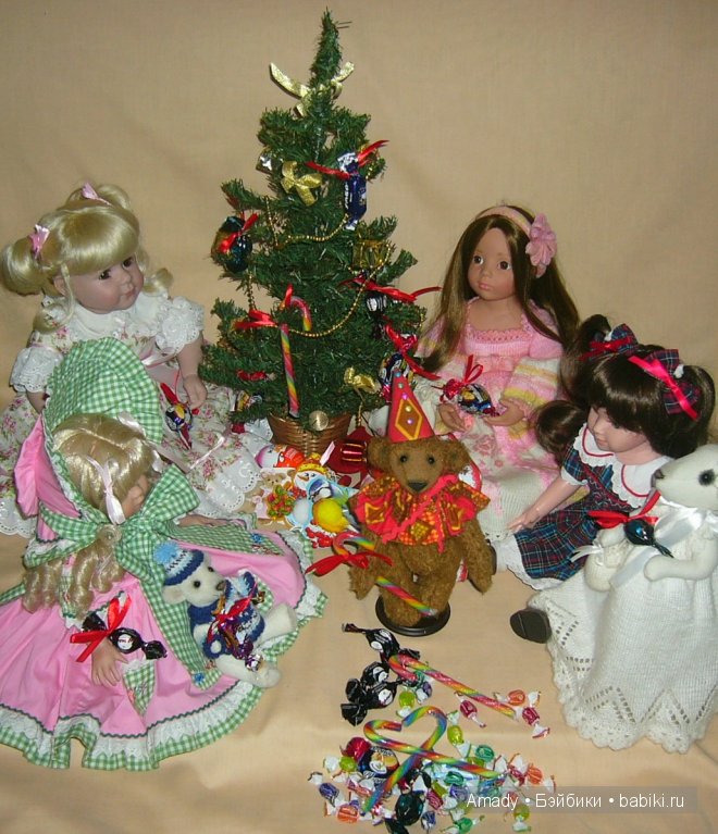 Наша новогодняя елочка — Куклы Gotz (Готц): Ханна
