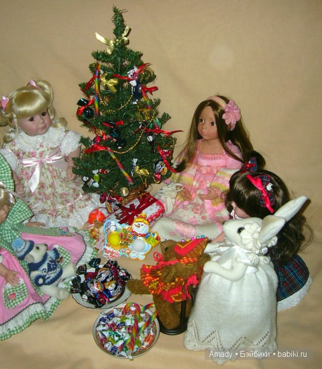 Наша новогодняя елочка — Куклы Gotz (Готц): Ханна