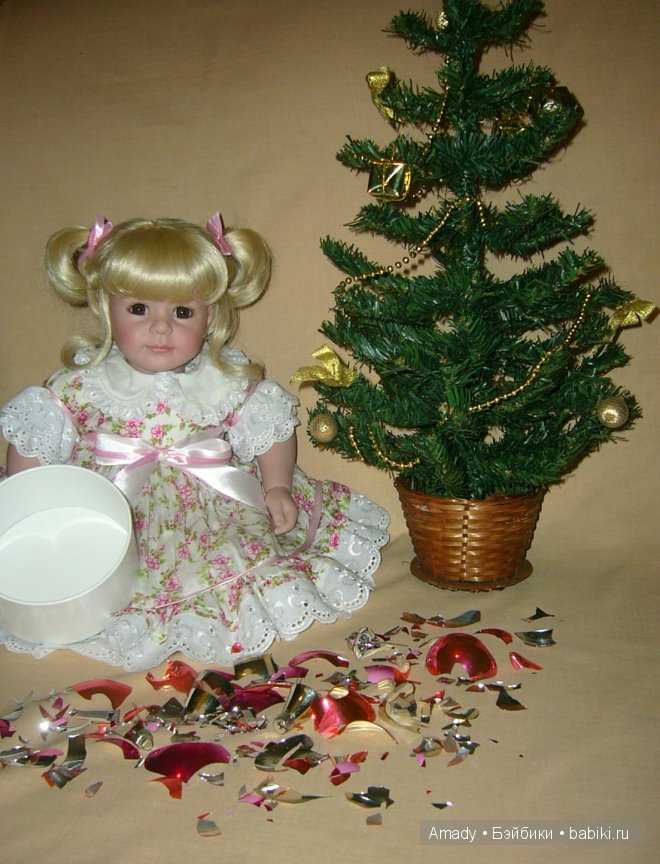 Наша новогодняя елочка — Куклы Gotz (Готц): Ханна