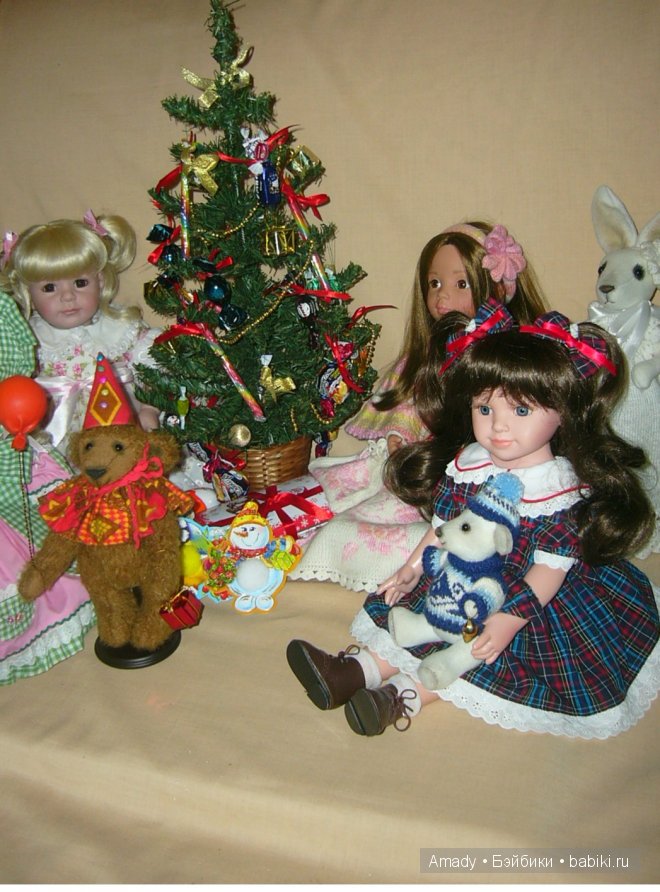 Наша новогодняя елочка — Куклы Gotz (Готц): Ханна