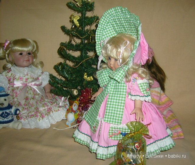 Наша новогодняя елочка — Куклы Gotz (Готц): Ханна