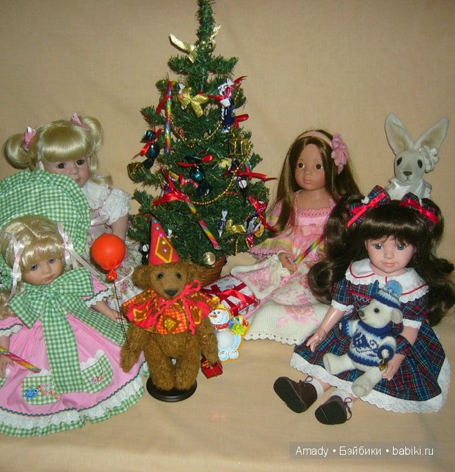 Наша новогодняя елочка — Куклы Gotz (Готц): Ханна