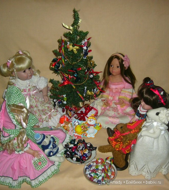 Наша новогодняя елочка — Куклы Gotz (Готц): Ханна