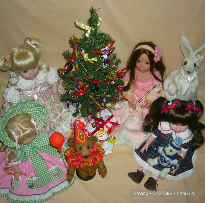 Наша новогодняя елочка — Куклы Gotz (Готц): Ханна