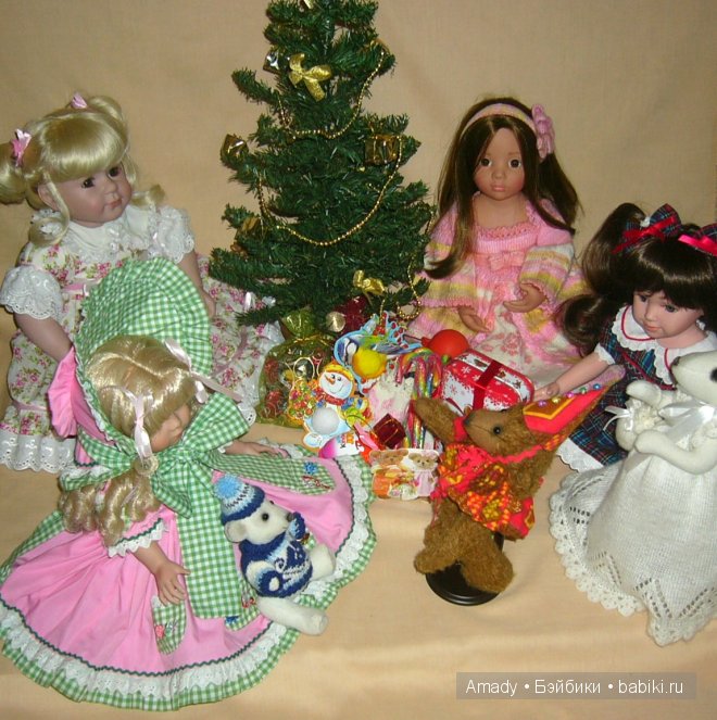 Наша новогодняя елочка — Куклы Gotz (Готц): Ханна