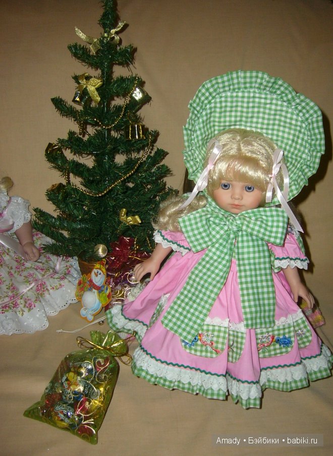 Наша новогодняя елочка — Куклы Gotz (Готц): Ханна
