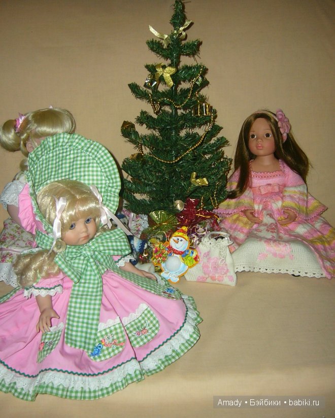 Наша новогодняя елочка — Куклы Gotz (Готц): Ханна