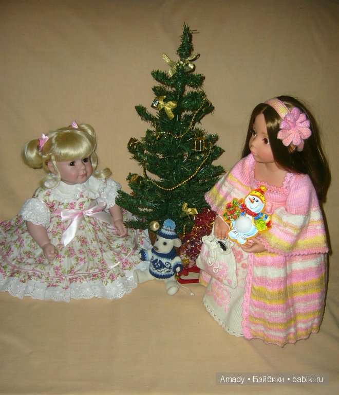 Наша новогодняя елочка — Куклы Gotz (Готц): Ханна