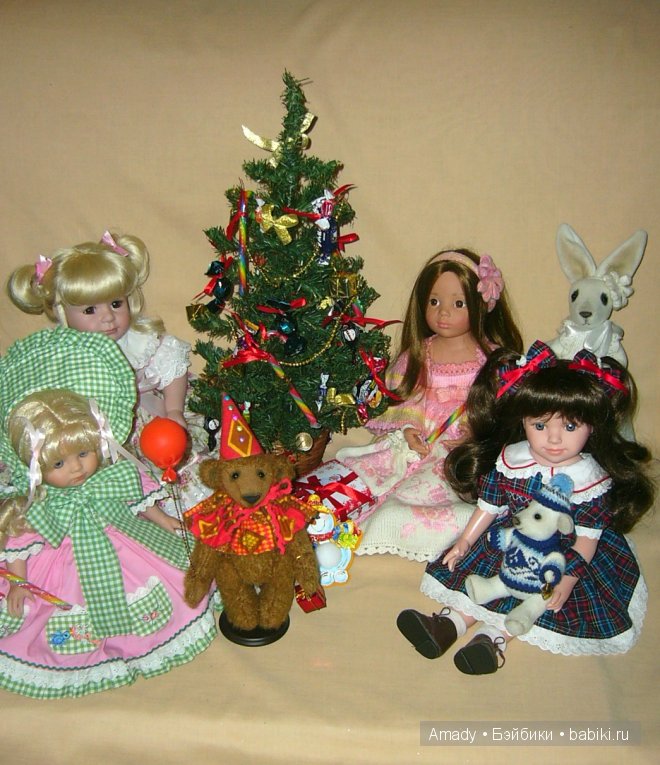 Наша новогодняя елочка — Куклы Gotz (Готц): Ханна
