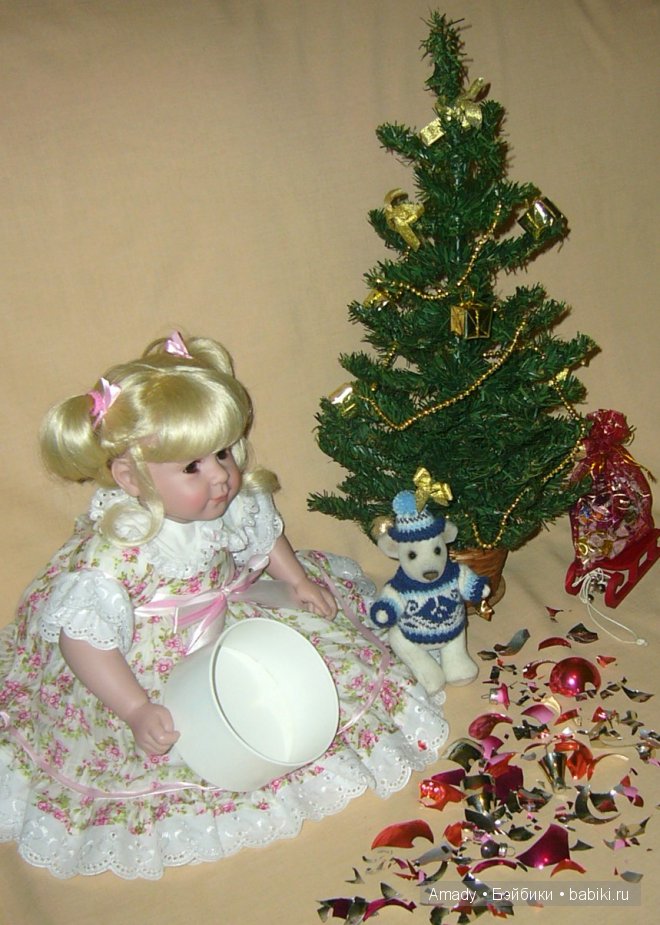 Наша новогодняя елочка — Куклы Gotz (Готц): Ханна