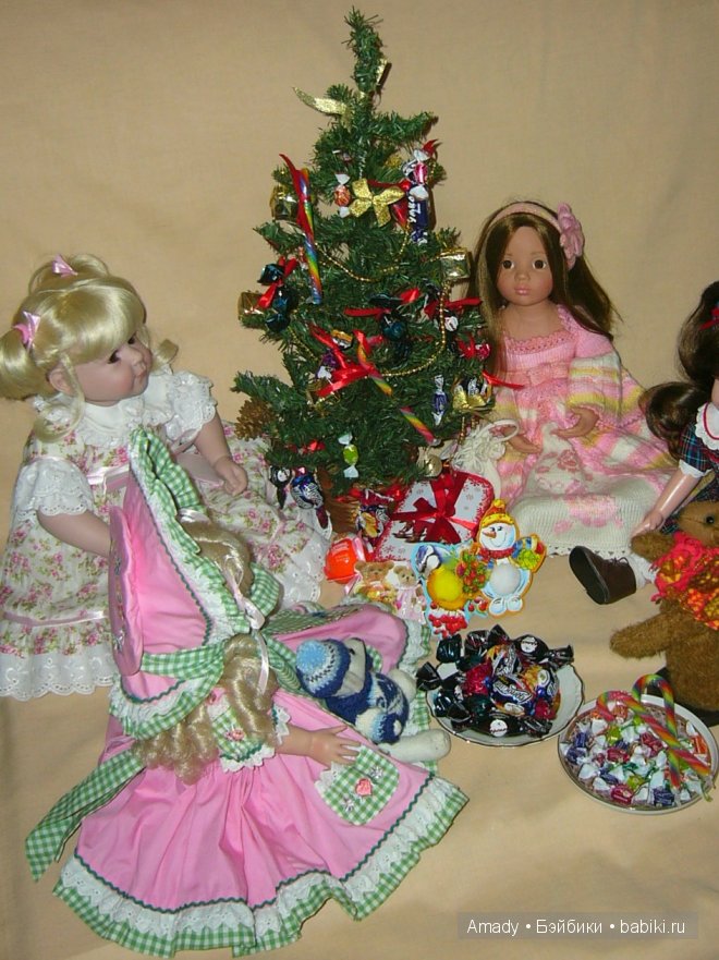 Наша новогодняя елочка — Куклы Gotz (Готц): Ханна