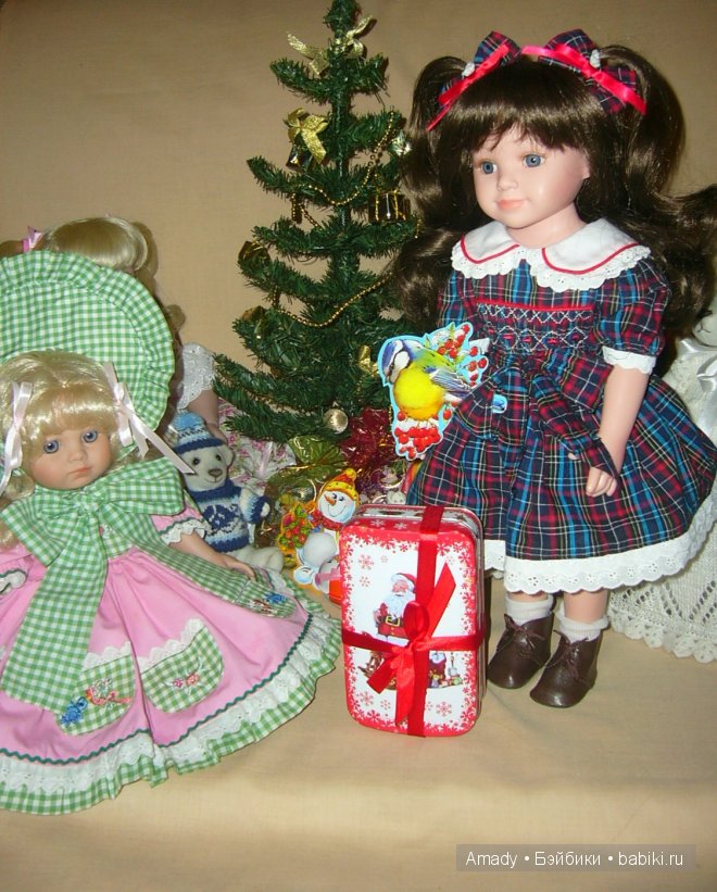 Наша новогодняя елочка — Куклы Gotz (Готц): Ханна