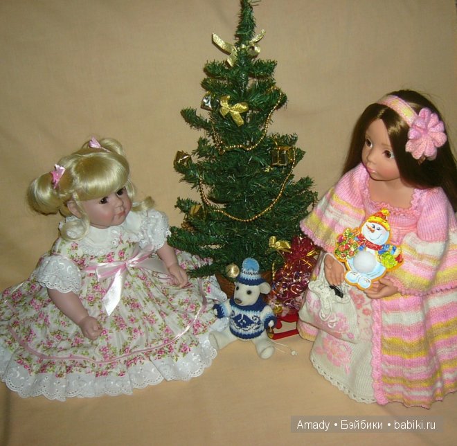 Наша новогодняя елочка — Куклы Gotz (Готц): Ханна