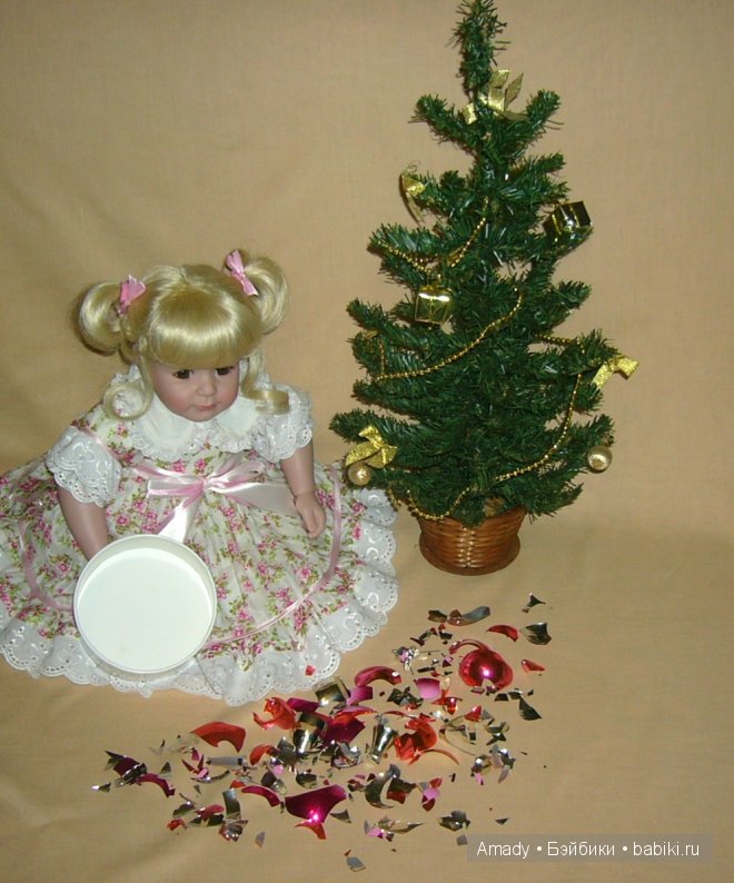 Наша новогодняя елочка — Куклы Gotz (Готц): Ханна